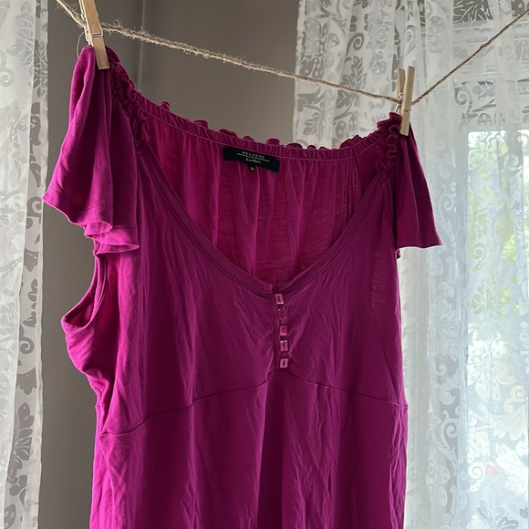 Magenta Tee - Picture 2 of 2